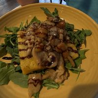 Mushroom with polenta   at Che Figata Italian Bistro in Coxsackie