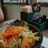 Vegan Mien Tron Tofu (tofu glass noodle salad) at Viet Village in Leipzig