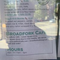 Was here around 2:15pm and it was not opened even though says it would be. 😒 at Broadfork Cafe - Uptown in Seattle