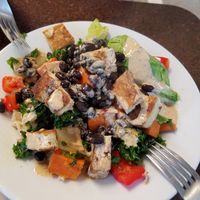 Rice bowl plus tofu at Broadfork Cafe - Uptown in Seattle