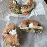   at Biff's Bagels in Flagstaff