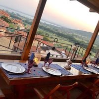 Terrace view at Emanuele Di Biase in Perugia