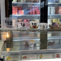 Sorbet  at Dieppe Market in Dieppe