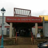 Outside at Dieppe Market in Dieppe