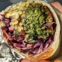 Falaffelicious Wrap with Couscous at IDOF - Navy Pier in Chicago