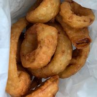 Onion Rings  at Stand-Up Burgers in Berkeley