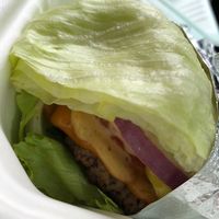 The OG in Lettuce Wrap at Stand-Up Burgers in Berkeley