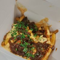 Save the animal fries at Stand-Up Burgers in Berkeley