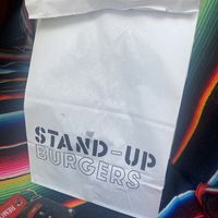 Take Away Order  at Stand-Up Burgers in Berkeley