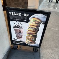   at Stand-Up Burgers in Berkeley