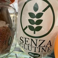 Gluten free   at Gelateria Bosisio in Sassari