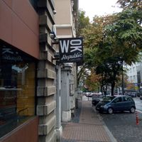 Outside at Wok Republic in Belgrade