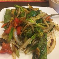 Mongolian Vegetables at Golden House in Tucson