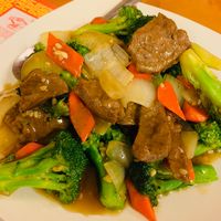 Veg beef and broccoli  at Golden House in Tucson