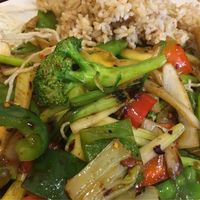Mongolian Vegetables at Golden House in Tucson
