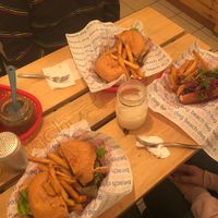 So much delicious food! at Beach Dog in San Jose Del Cabo