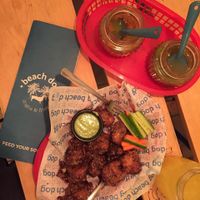 Teriyaki Wings at Beach Dog in San Jose Del Cabo