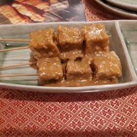 Tofu Satay at Thai Boat in Calgary