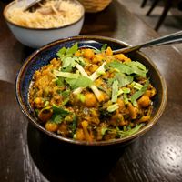 Chana saag. at Sherpa in Donegal