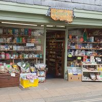 Shop front at Tulsi in Totnes