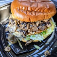 Veggie burger. at Bob's Burgers and Brew in Marysville