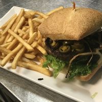 VOLCANO BURGER at Bob's Burgers and Brew in Marysville