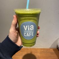 Celery, pineapple, mango, orange  at Via Juice & Deli Cafe in Kyoto