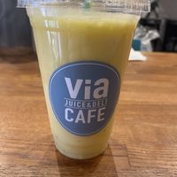 Pineapple, mango, coconut  at Via Juice & Deli Cafe in Kyoto