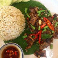 Pad ka prao  at The Art Club - Koh Samui Hospital in Koh Samui