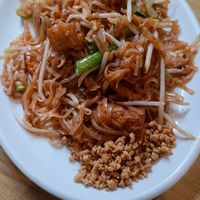 Pad Thai with tofu and no egg at Maekong Thai in Bromsgrove