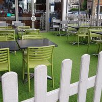 Outside seating at Pizza Express - Balham in South West London