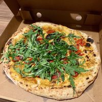 Archimedes pizza   at Little Furnace in Liverpool