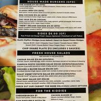 Menu at Farmer & Sun in Gympie
