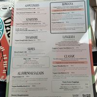 Vegan menu (food) at Pizza Express - Lisburn Road in Belfast