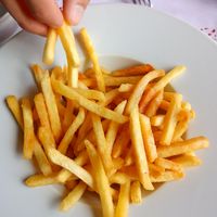 French fries at Kirit in Ankara