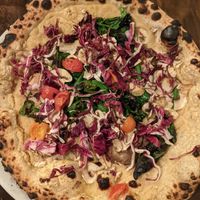 The only vegan pizza (9,00€) - 4/5. at Stranero in Berlin