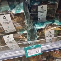 Vegan tuna salad sandwiches at AMS - Albert Heijn in Schiphol