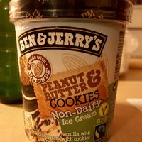 Peanut Butter & Cookies ice cream at AMS - Albert Heijn in Schiphol