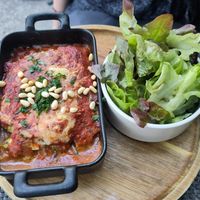 Lasagne at A Casa di l'orsu in Corsica