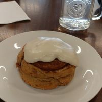 Cinnamon Roll at Sweet Elizabeth's Organics Bakery in Colorado Springs