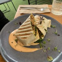 Burrito at Cafe Vie Sunshine Coast in Buderim