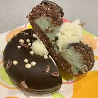 So decadent! The mint just melts in your mouth  at Cafe Vie Sunshine Coast in Buderim