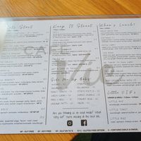 Food menu winter 2021 at Cafe Vie Sunshine Coast in Buderim