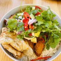 Vegan Butter Chicken! So fresh and amazing flavours.   at Cafe Vie Sunshine Coast in Buderim