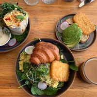 Vegan brekky items  at Cafe Vie Sunshine Coast in Buderim
