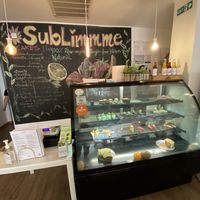 Great range of cakes and sweet treats  at Sublimmme in Bucharest