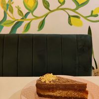 Chocolate cake at Sublimmme in Bucharest