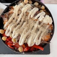 Salads at Sublimmme in Bucharest