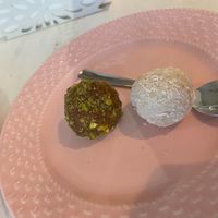 Spiced truffle and coconut rafaello  at Sublimmme in Bucharest