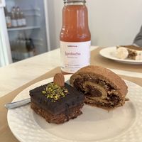 Cozonac si amandina plus kombucha   at Sublimmme in Bucharest